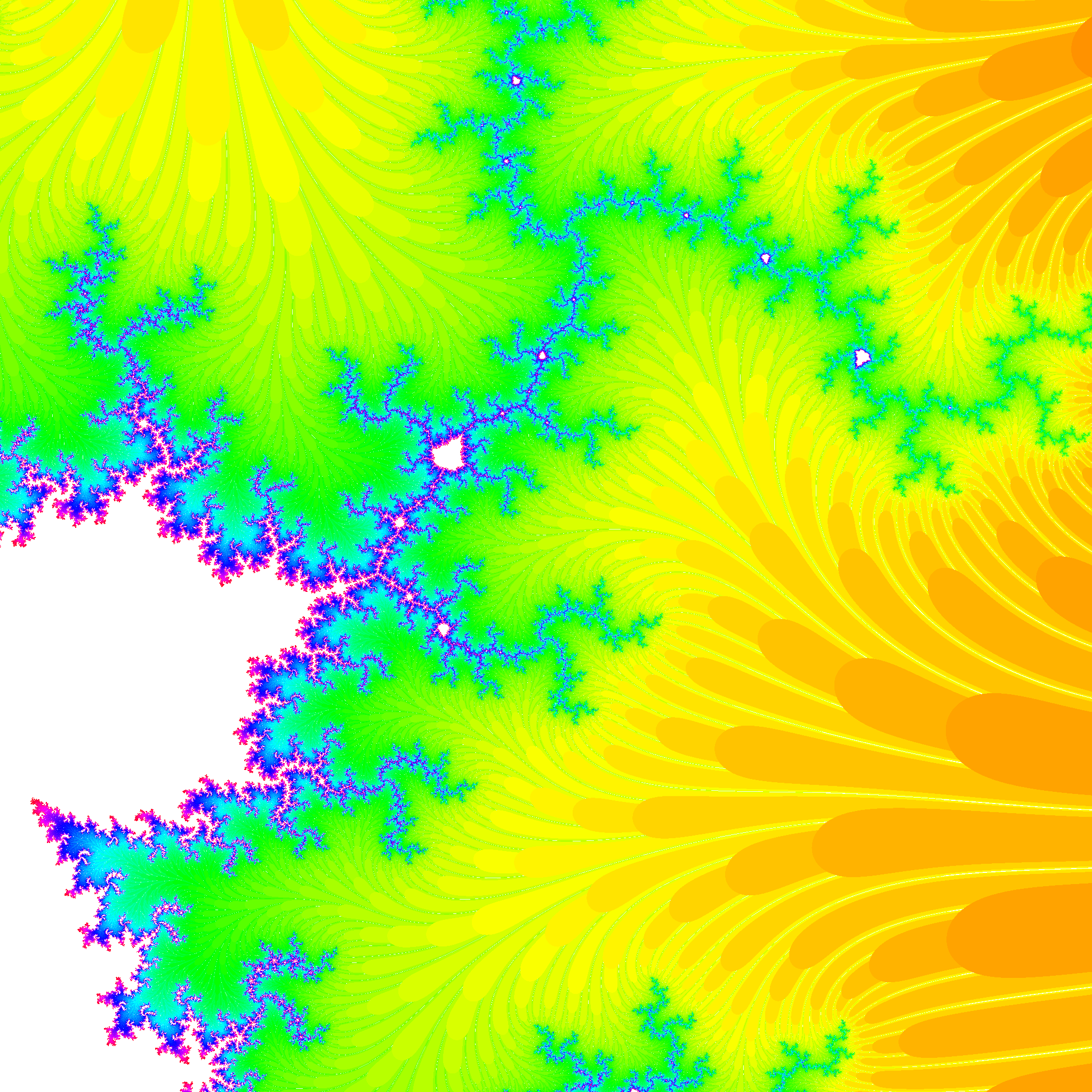 Mandelbrot fractal art